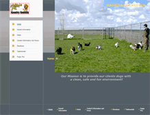Tablet Screenshot of kellyskountrykennels.com